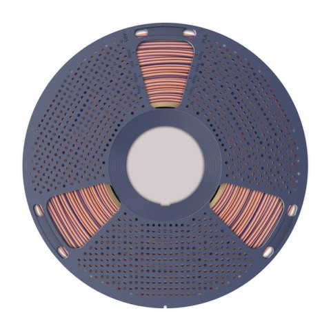 Filament SUNLU PLA+ Silk Tri-Color 1.75mm 1kg (pomarańczowo-niebiesko-zielony)