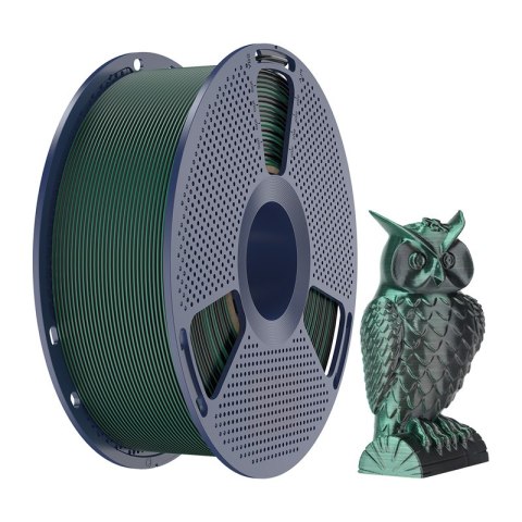 Filament Sunlu PLA+ Silk Dual Color (czarno-zielony)