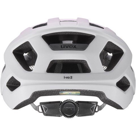 Kask rowerowy UVEX I-vo 2 56-60cm, powder/grey matt