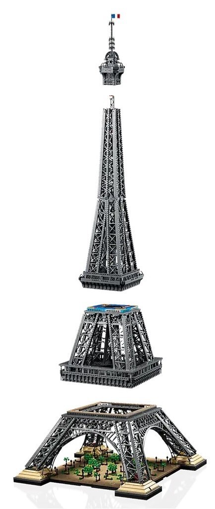 LEGO Icons 10307 - Wieża Eiffla (OUTLET)