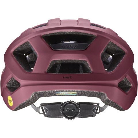 Kask rowerowy UVEX I-vo 2 MIPS 56-60cm, cranberry/black matt