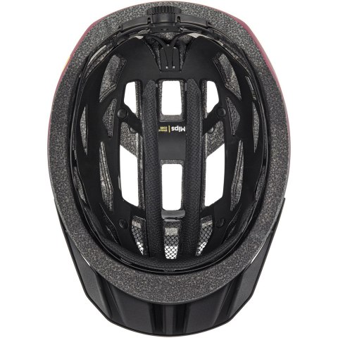 Kask rowerowy UVEX I-vo 2 MIPS 56-60cm, cranberry/black matt