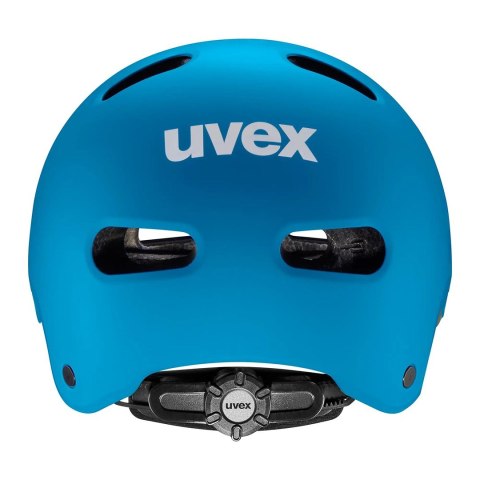 Kask rowerowy dziecięcy UVEX Kid 4 55-58cm, bubble blue matt