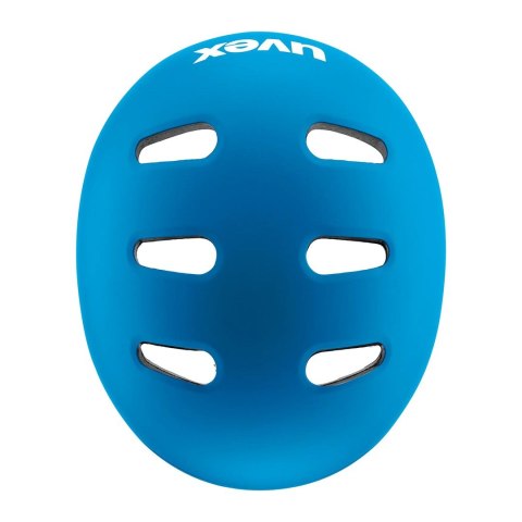 Kask rowerowy dziecięcy UVEX Kid 4 55-58cm, bubble blue matt