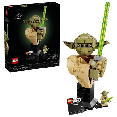 LEGO Star Wars 75438 - Popiersie Yody