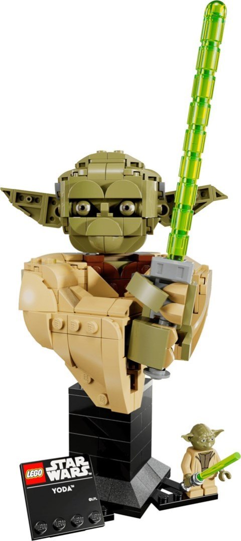 LEGO Star Wars 75438 - Popiersie Yody