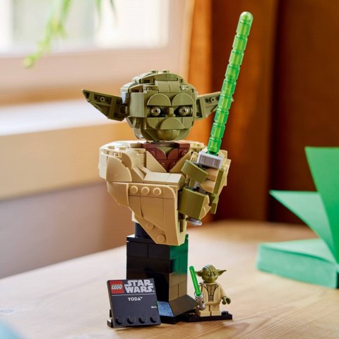 LEGO Star Wars 75438 - Popiersie Yody