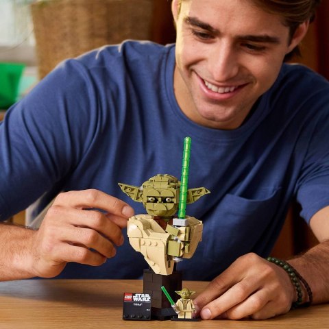 LEGO Star Wars 75438 - Popiersie Yody