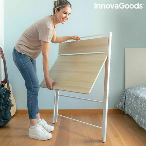 Składane Biurko z Półką InnovaGoods Tablezy Drewno (Odnowione B)