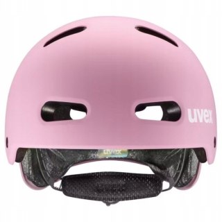 Kask rowerowy dziecięcy UVEX Kid 4 55-58cm, strawberry matt