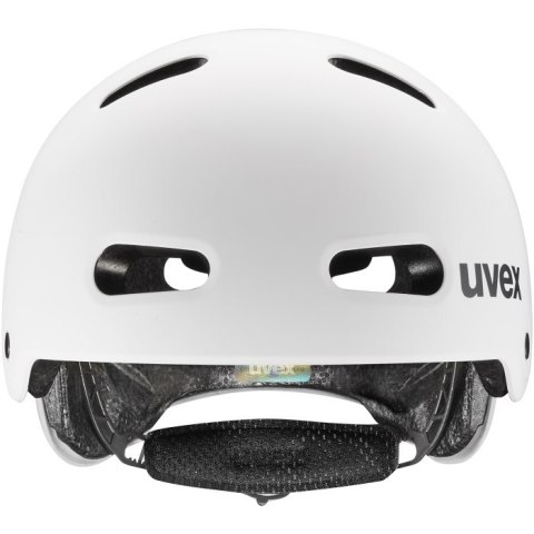 Kask rowerowy dziecięcy UVEX Kid 4 55-58cm, white matt