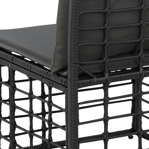 Sofa ogrodowa 4-osobowa bez podłokietników 4 pcs