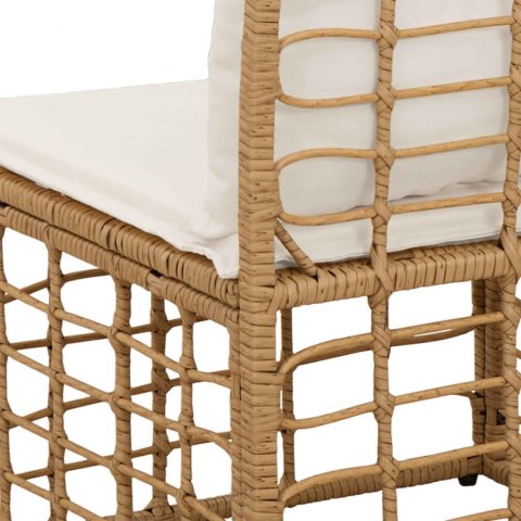 Sofa ogrodowa 4-osobowa bez podłokietników 4 pcs