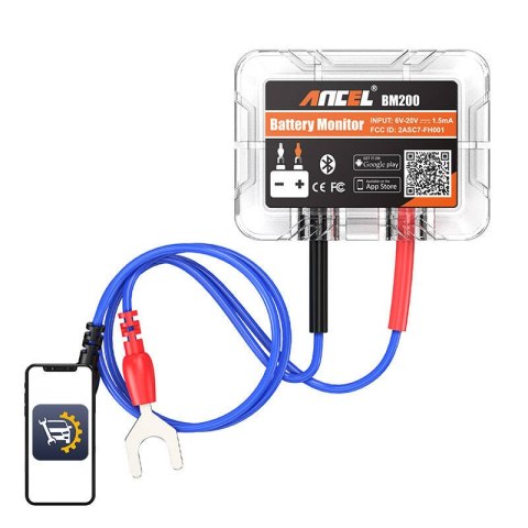 Tester akumulatora ANCEL BM200 BT 6-20V DC