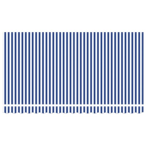 Markiza zwijana Niebieski 400 x 200 cm tkanina