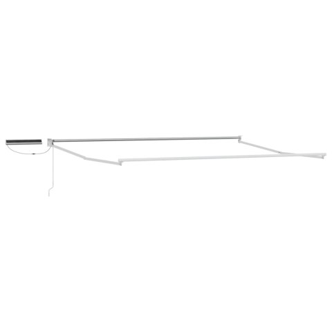 Elektryczna Rozkładana Markiza Niebieski i biały 4 x 2 m