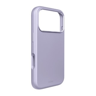Etui z aluminiowymi przyciskami na iPhone 17 Pro Icon Mag Pro Liquid Silicone MagSafe - lawendowe