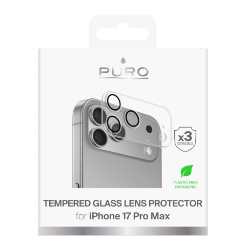 Szkło hartowane na wyspę aparatu i obiektywy do iPhone 17 Pro Max Camera Standard