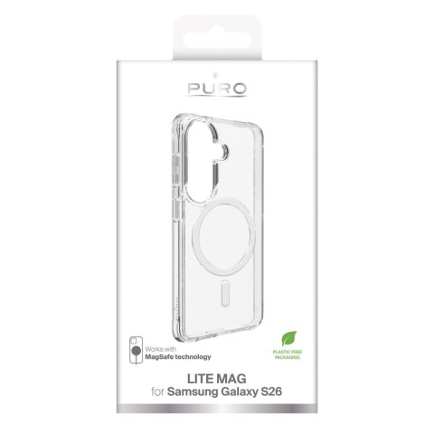 Etui case na Samsung Galaxy S26 LITE MAG MagSafe - przezroczyste