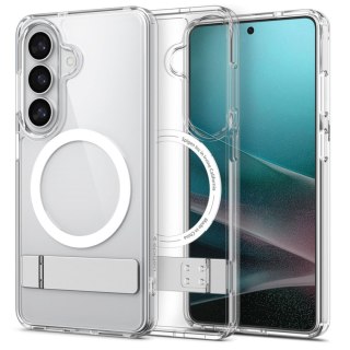 Etui case na Samsung Galaxy S26 Ultra Hybrid S Mag MagSafe - przezroczysto-białe