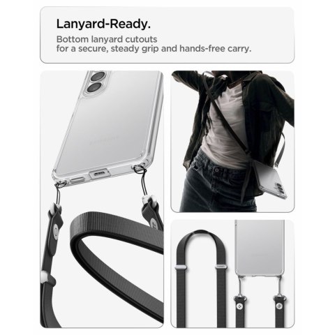 Etui pokrowiec case na Samsung Galaxy S26+ Ultra Hybrid - przezroczysty