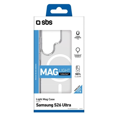 Etui ochronne na Samsung Galaxy S26 Ultra Cover Light Mag MagSafe - przezroczyste