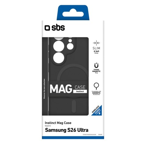Etui pokrowiec na Samsung Galaxy S26 Ultra Instinct Mag MagSafe - czarny