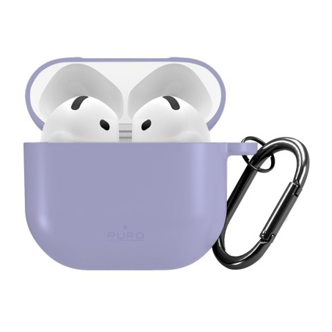 Etui pokrowiec na słuchawki AirPods 4 Icon - fioletowy