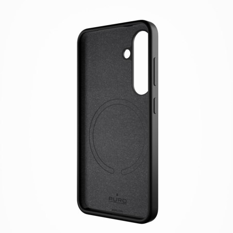 Etui silikonowe case do Samsung Galaxy S25+ Icon Mag MagSafe - czarny