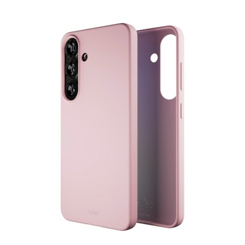 Etui silikonowe pokrowiec do Samsung Galaxy S25 Icon - różowy