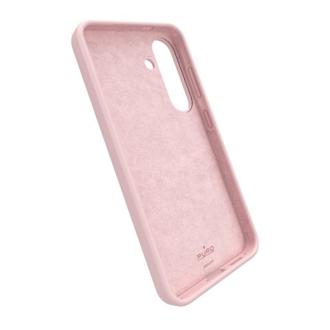 Etui silikonowe pokrowiec do Samsung Galaxy S25 Icon - różowy