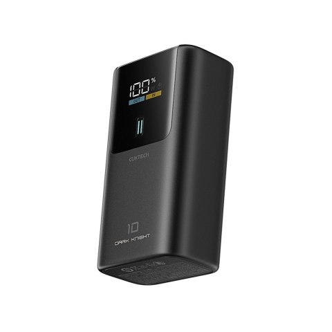 Powerbank 10000mAh USB-A USB-C 55W - szary