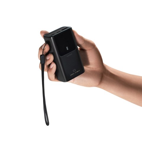 Powerbank 10000mAh USB-A USB-C 55W - szary