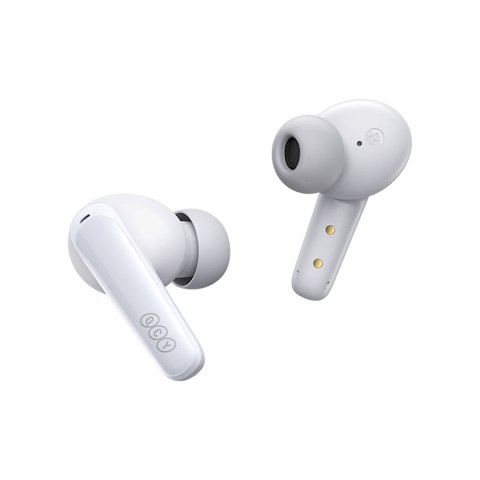 Słuchawki dokanałowe bezprzewodowe T13X ENC IPX5 Bluetooth - białe