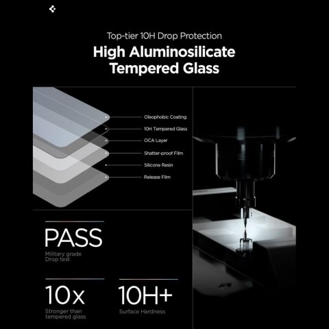 Szkło hartowane na Samsung Galaxy S26 Ultra z aplikatorem Glas.Tr Ez Fit Pro HD