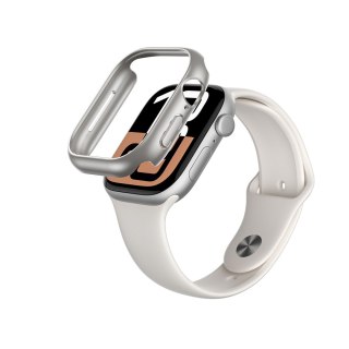 Etui pokrowiec do zegarka Apple Watch 46mm Minimal Case - srebrny