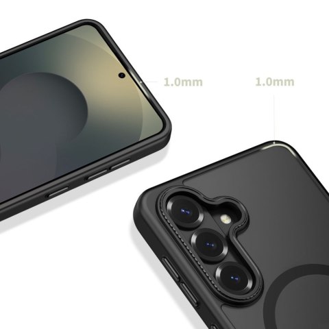 Etui pokrowiec na Samsung Galaxy S26 MagCam MagSafe - czarno matowy