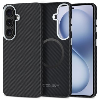 Etui pokrowiec na Samsung Galaxy S26 - czarno srebrny