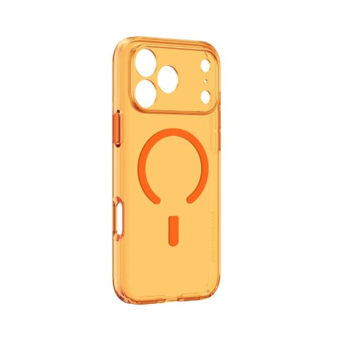 Etui pokrowiec na iPhone 17 Pro Max Minimal Mag Lens Case - pomarańczowy