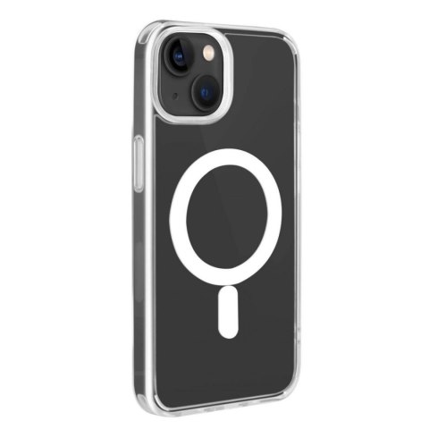 Etui silikonowe do iPhone 14 / 13 Lite Mag MagSafe - przezroczyste