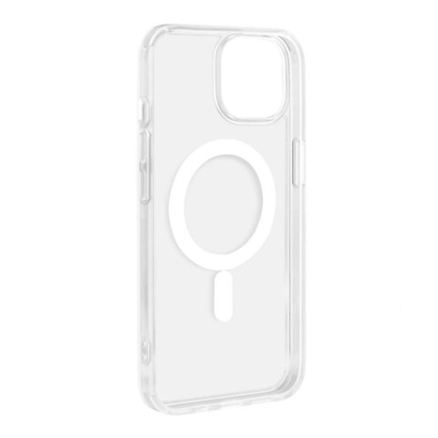 Etui silikonowe do iPhone 14 / 13 Lite Mag MagSafe - przezroczyste