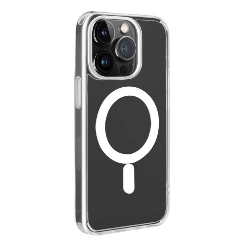 Etui silikonowe do iPhone 14 Pro Lite Mag MagSafe - przezroczyste