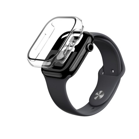 Etui ze szkłem hartowanym do Apple Watch 46mm Radix Glass - przezroczyste