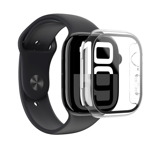 Etui ze szkłem hartowanym do Apple Watch 46mm Radix Glass - przezroczyste