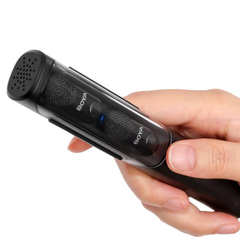 Zestaw mikrofonów bezprzewodowych 4w1 2.4GHz USB-C MAGIC-05 - czarny