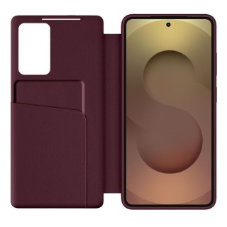 Etui futerał na Samsung Galaxy S26 Smart Wallet - bordowy