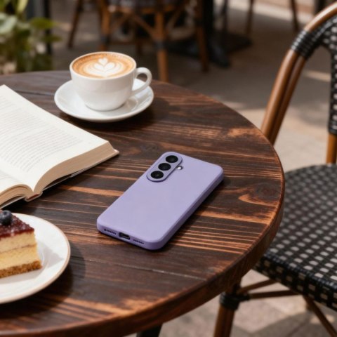 Etui futerał na Samsung Galaxy S26 Smart Wallet - fioletowy