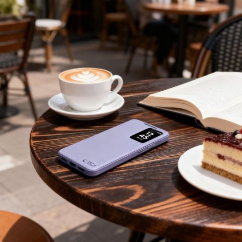 Etui futerał na Samsung Galaxy S26 Smart Wallet - fioletowy