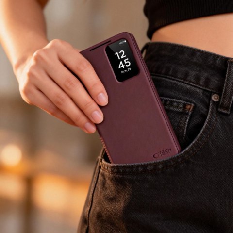 Etui futerał na Samsung Galaxy S26 Ultra Smart Wallet - bordowy
