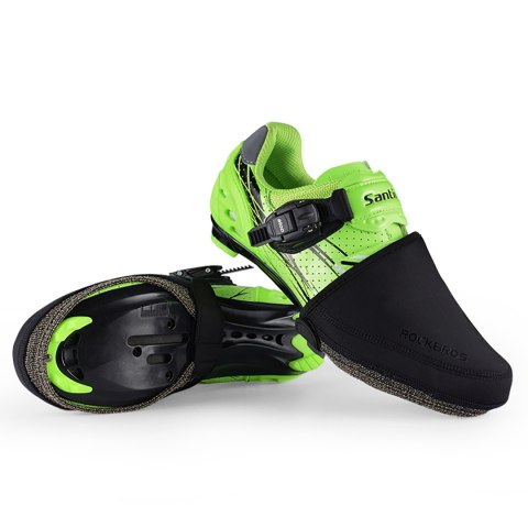 Noski na buty wiatroodporne docieplające 39-45 cm - czarne